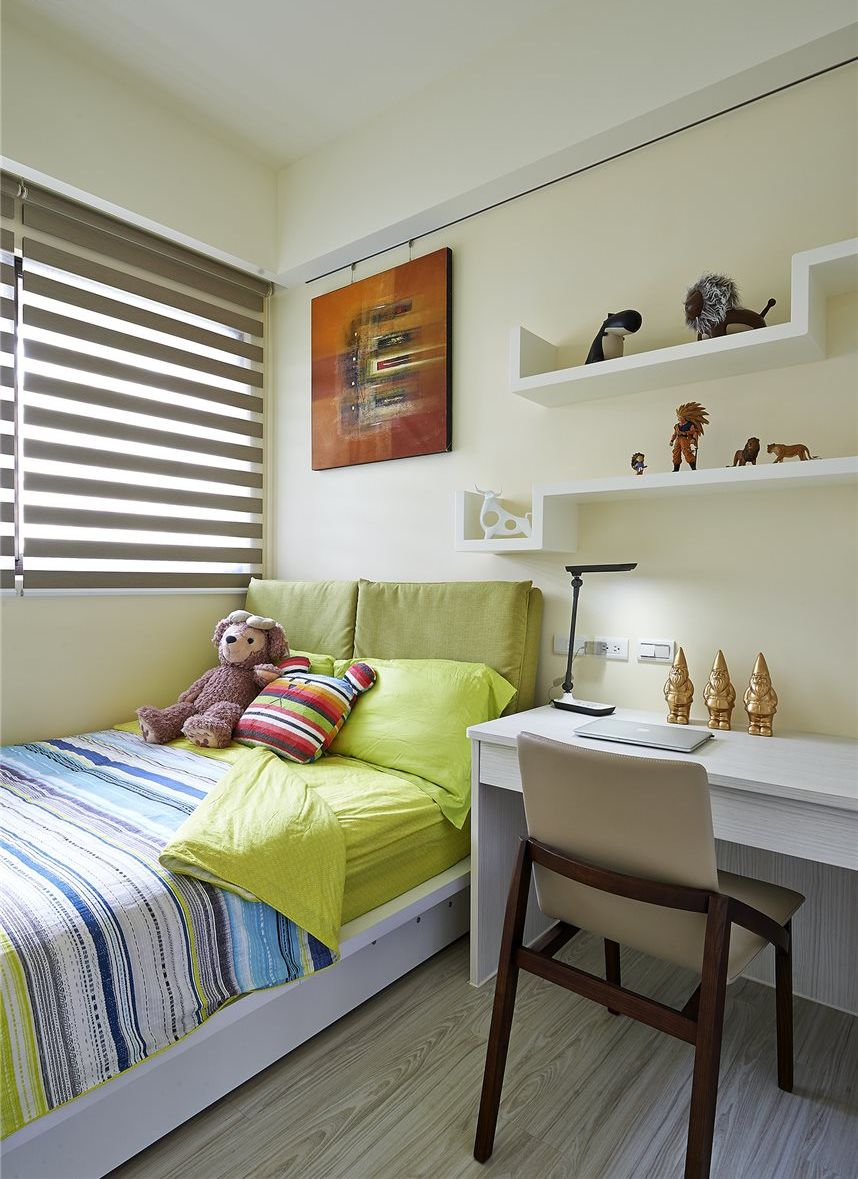 唯美美式儿童房装饰图 - 效果图