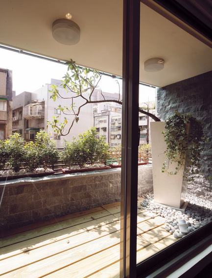 悠闲自然美式阳台装修图 - 效果图