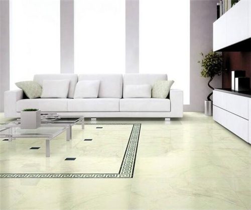 地砖波打线图片 客厅过道双层地砖波打线设计 - 选购指南