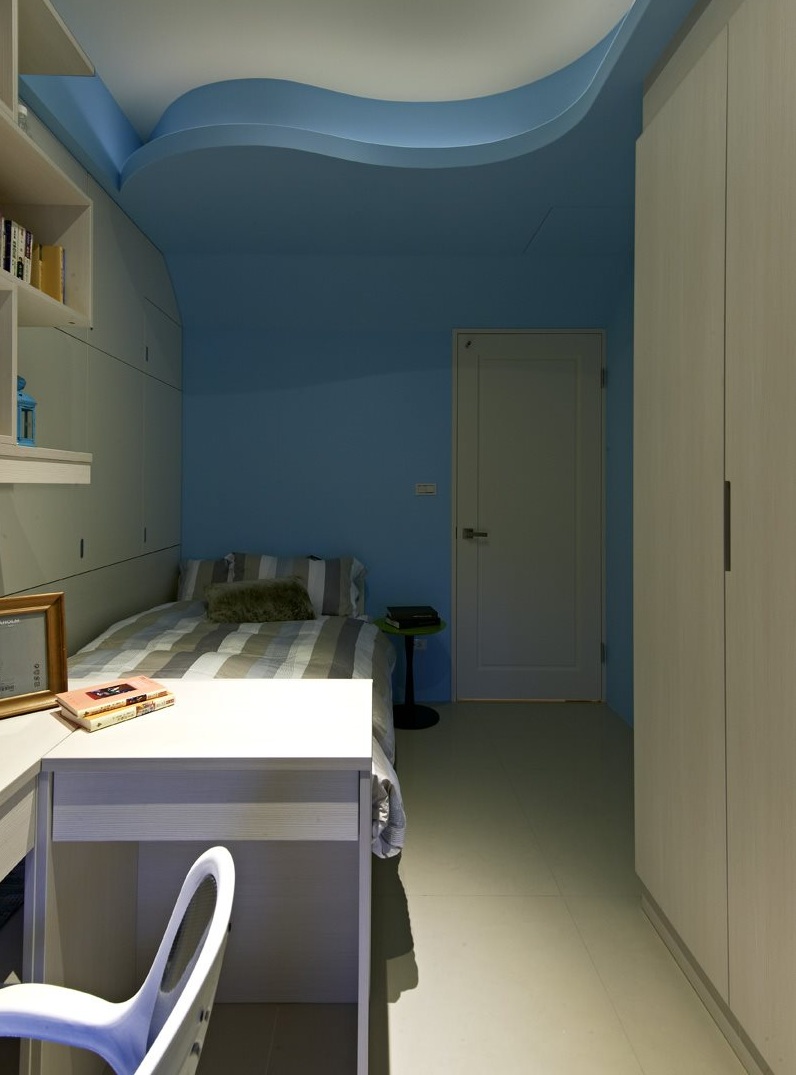 唯美现代简约儿童房装修借鉴 - 效果图