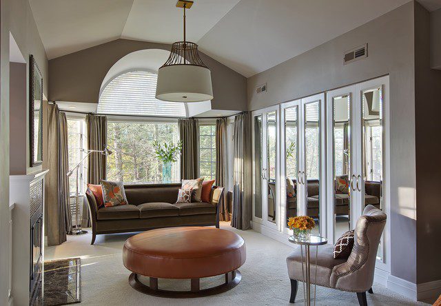 简欧18㎡客厅设计装修图 - 效果图