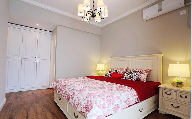 简约美式风格卧室效果图