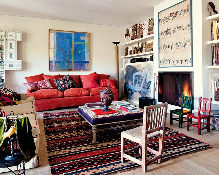 含蓄保守乡村田园风格三居客厅设计装潢图 含蓄保守乡村田园风格三居客厅设计装潢图