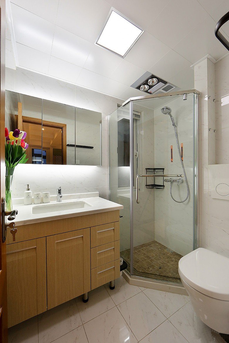 简约宜家洗手间效果图