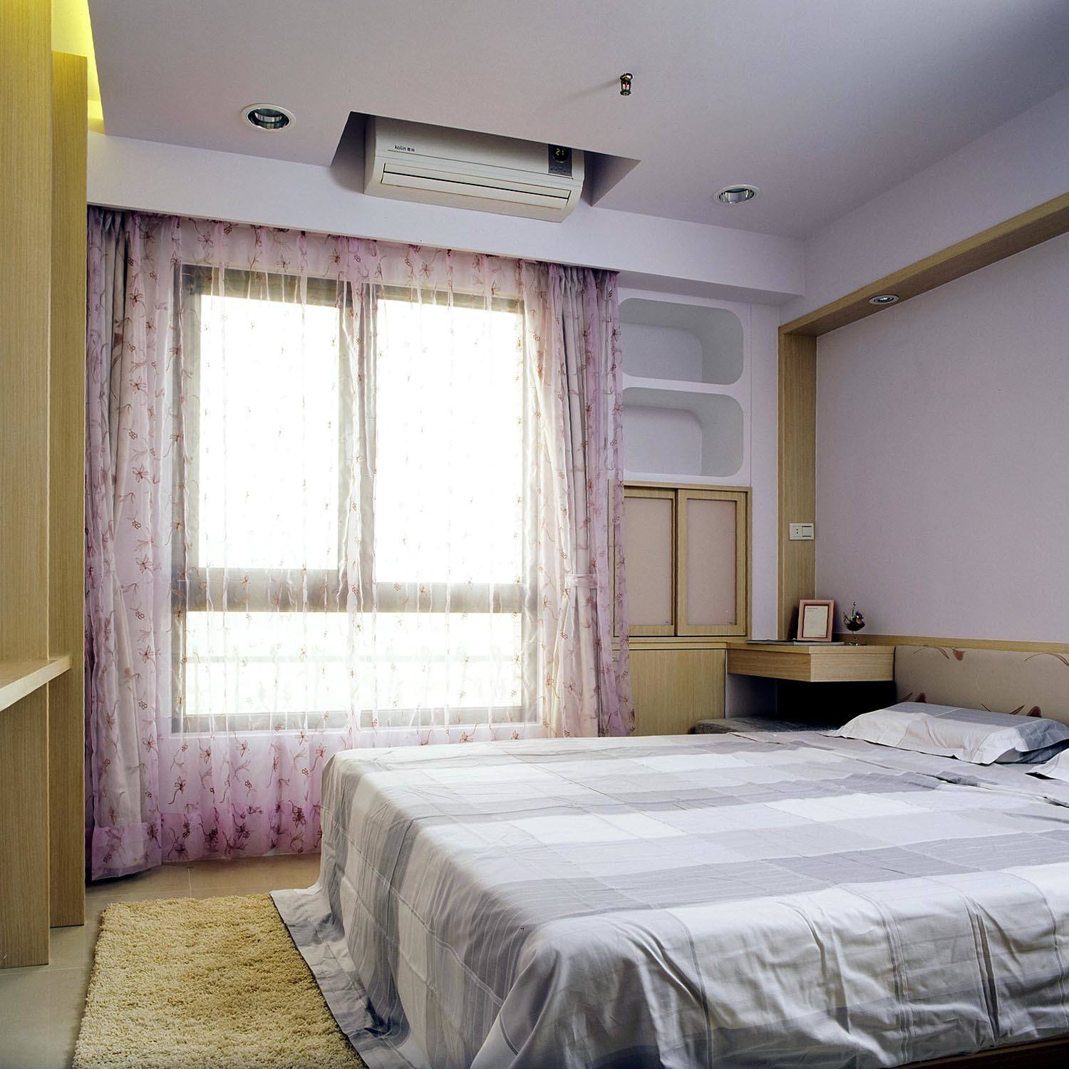 现代简约卧室效果图