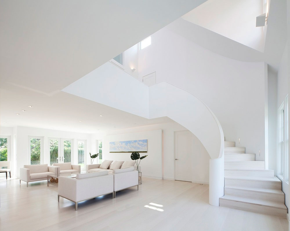 超纯净转角楼梯复式楼效果图 超纯净转角楼梯复式楼效果图