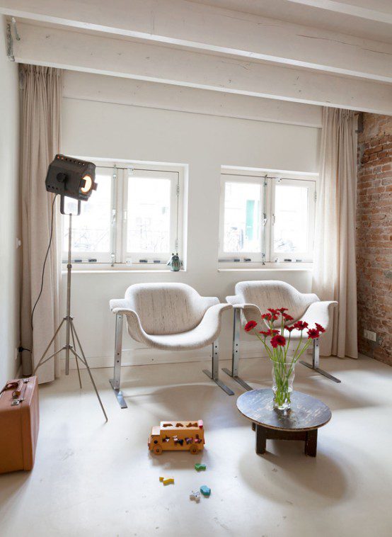 清新浪漫北欧风情休闲区装饰 - 效果图