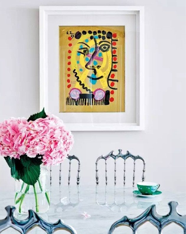 时尚简约现代家居波普画装饰 - 效果图