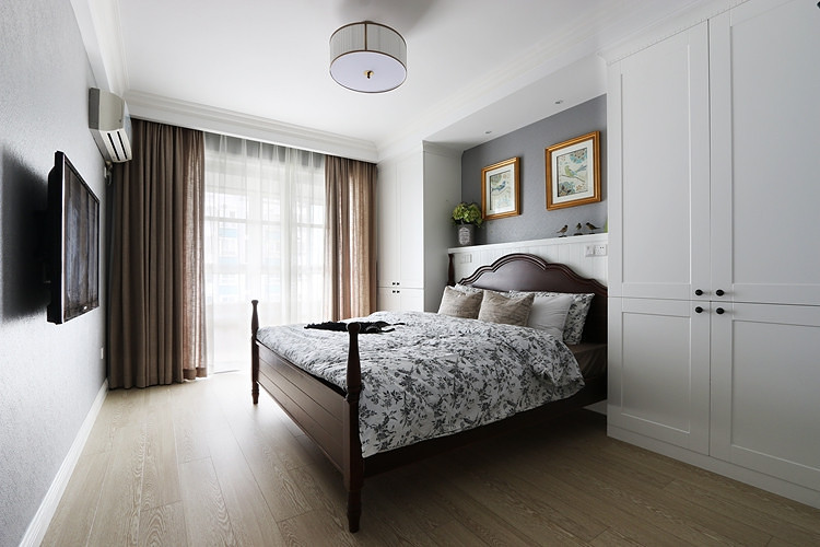 现代简约卧室装修效果图