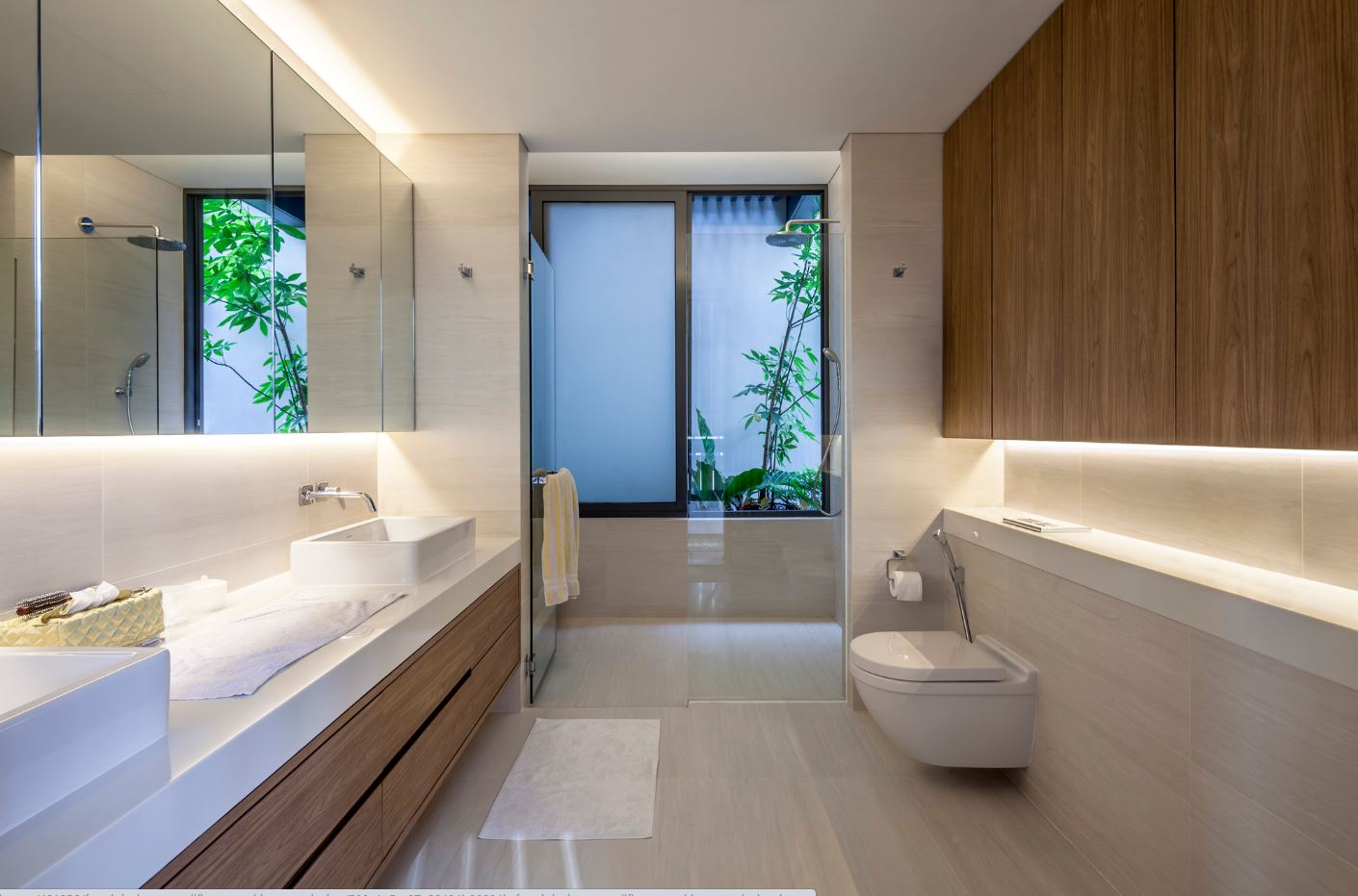 古典与现代相结合卫生间设计装修效果图