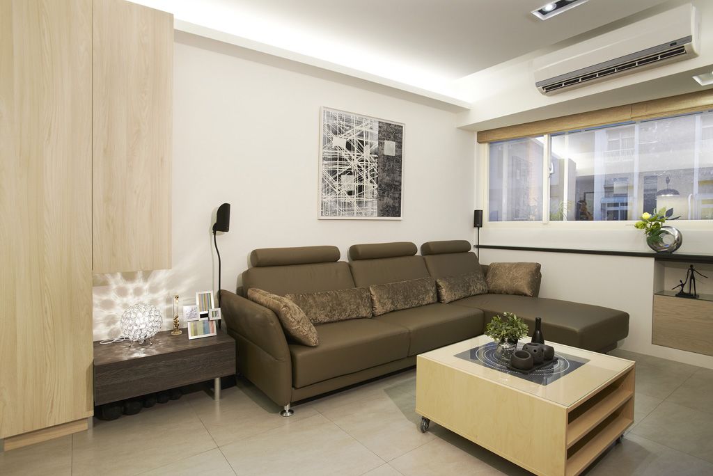 现代时尚设计客厅茶几装饰图 - 效果图