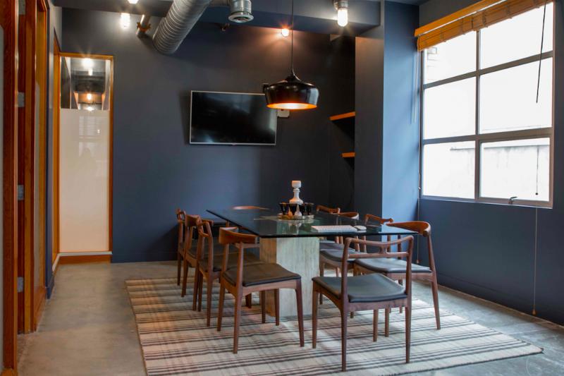 混搭工业风家装餐厅效果图