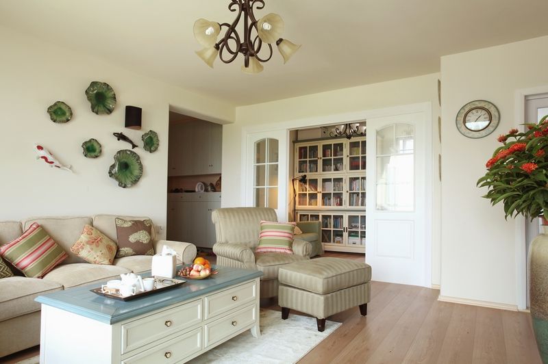 素色简约宜家风客厅效果图 素色简约宜家风客厅效果图