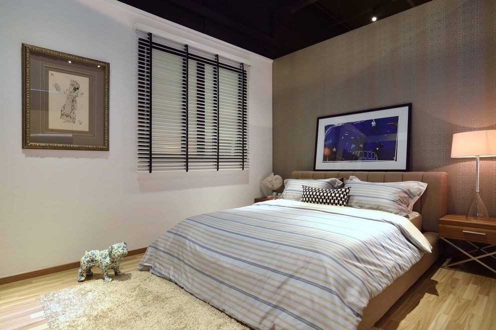 时尚现代卧室设计装修图 - 效果图