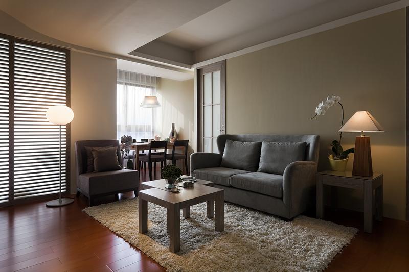 低调现代客厅简约背景墙效果图