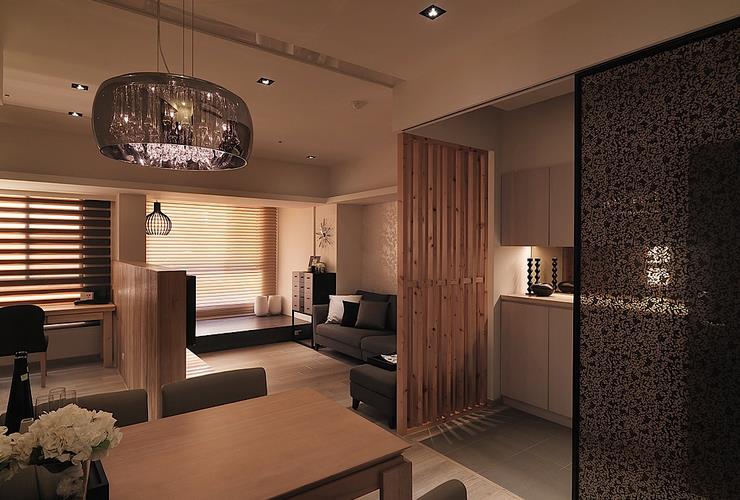 古朴深邃禅意家居室内日式设计隔断图 古朴深邃禅意家居室内日式设计隔断图