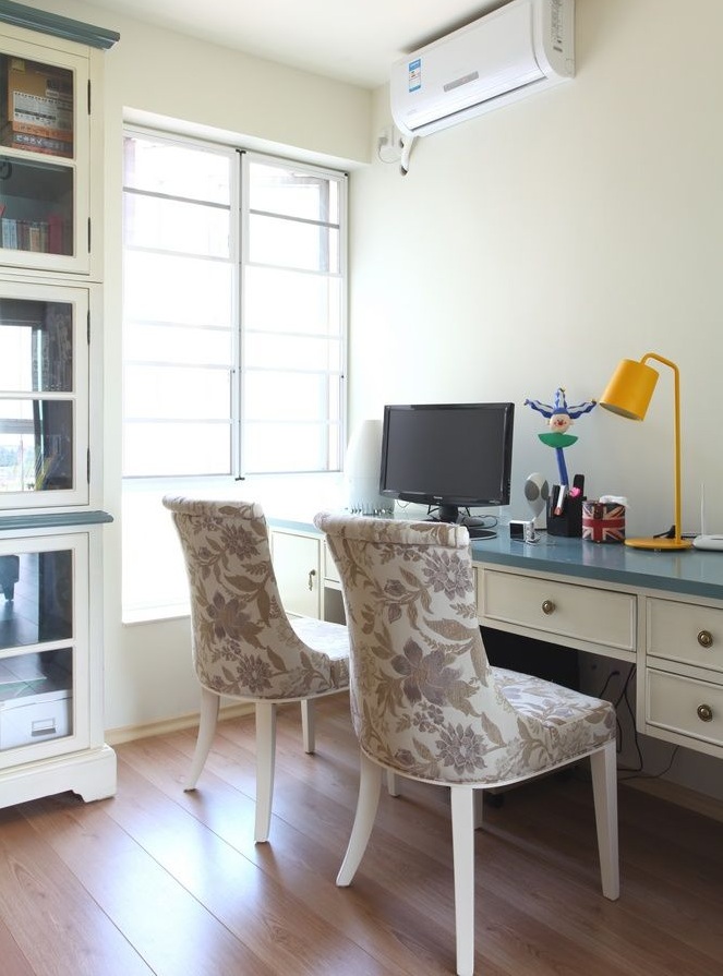 简约田园风格设计书房装修图片