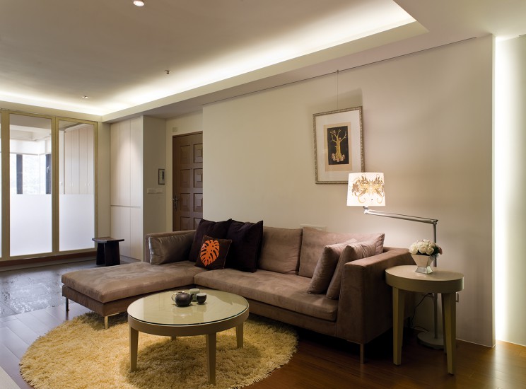 现代简约风格小客厅装潢效果图 现代简约风格小客厅装潢效果图