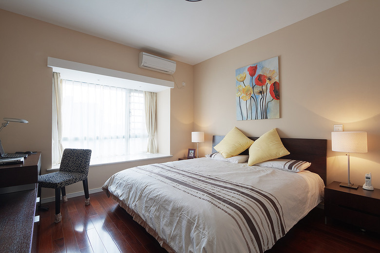 舒适现代风主卧效果图 舒适现代风主卧效果图