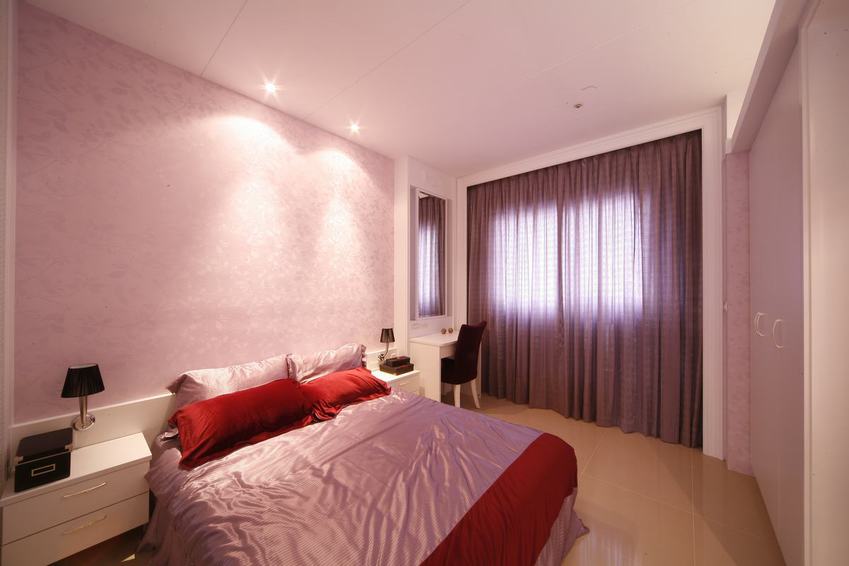 优雅现代简约公寓卧室装修图 - 效果图