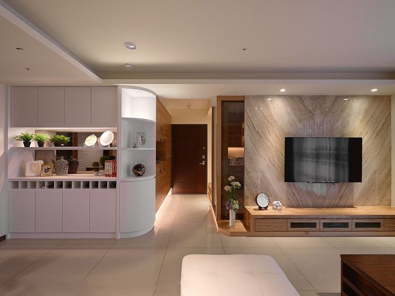 简约田园木纹砖背景墙