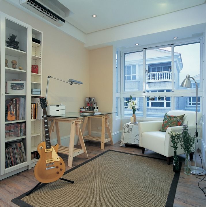 简约北欧风书房效果图 简约北欧风书房效果图