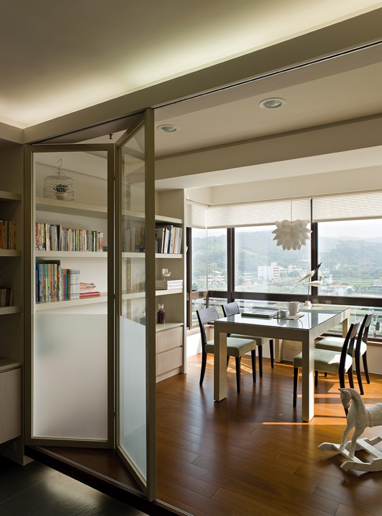 现代简约风格书房设计效果图