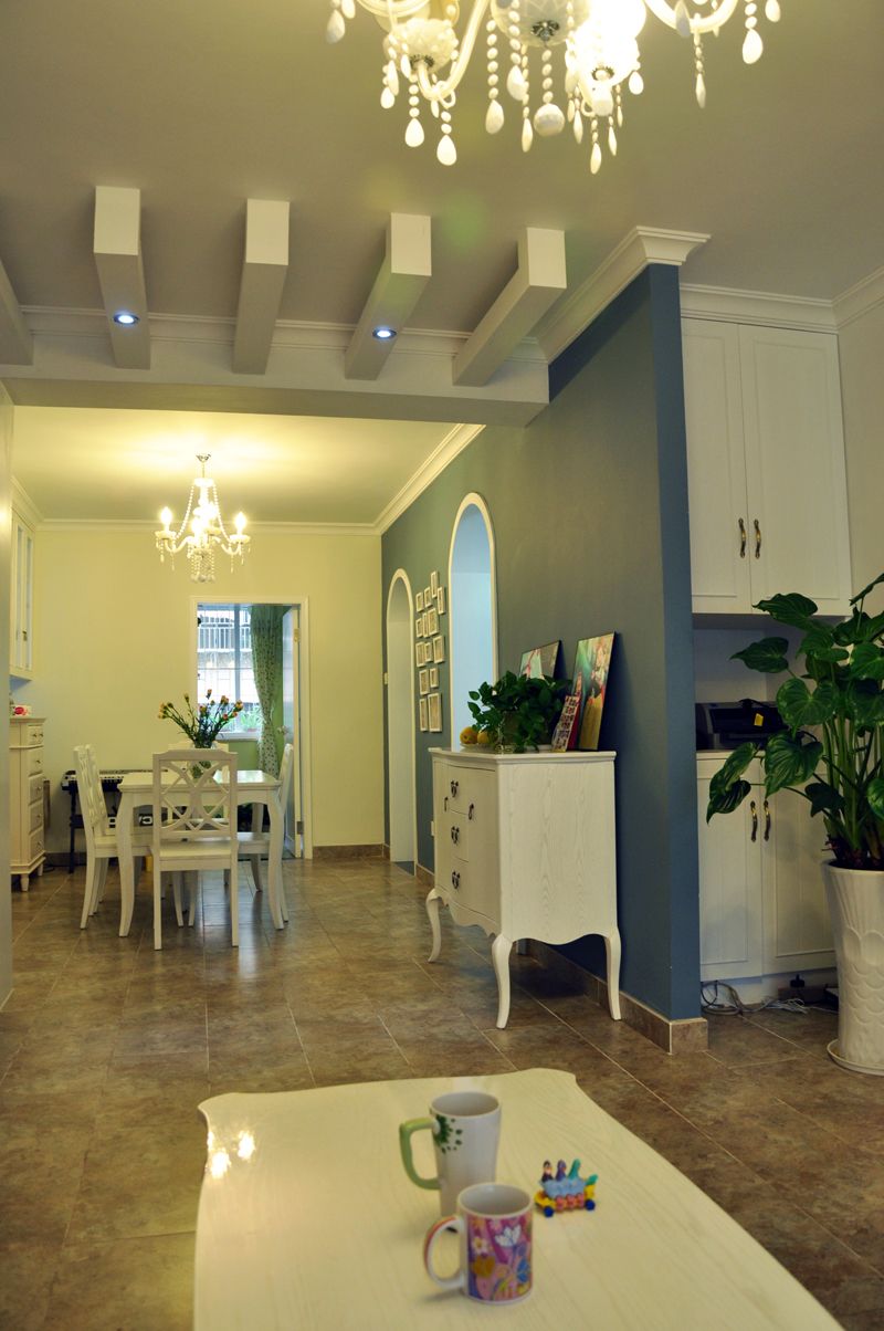 自然田园风两居室设计效果图