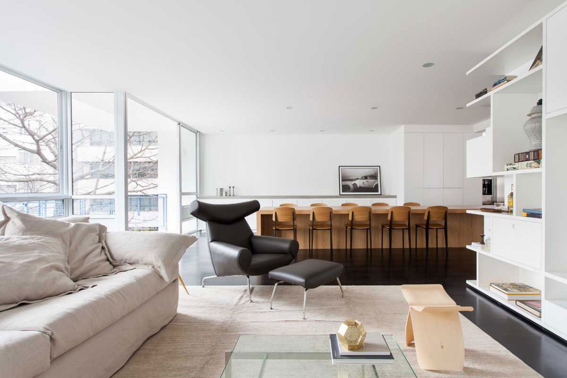 小清新现代风格家装客厅局部图