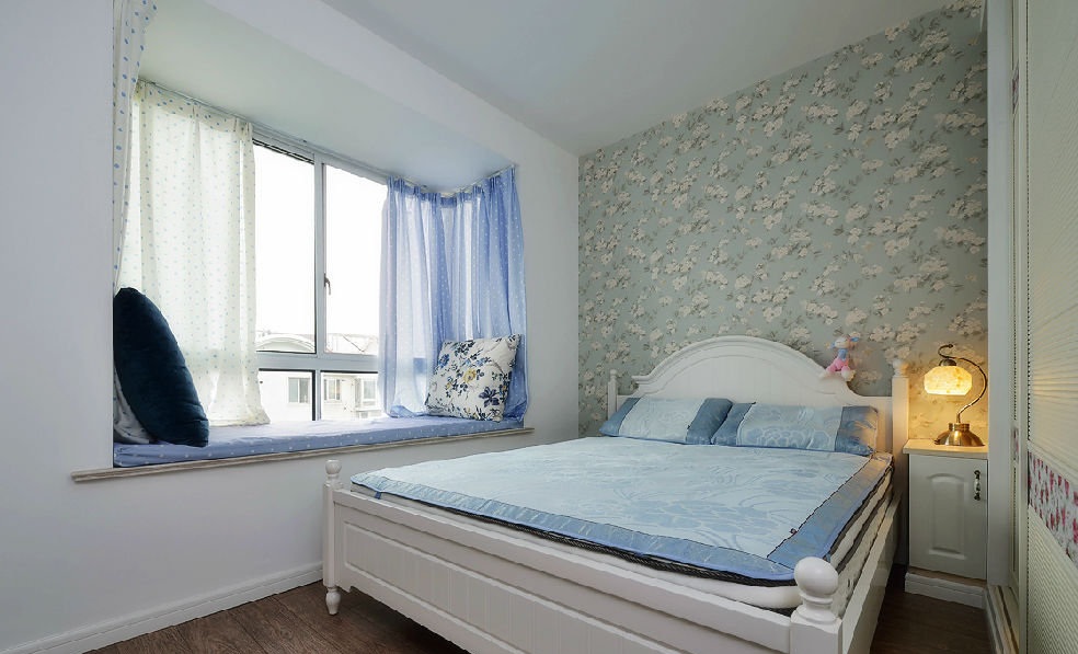 田园小清新碎花卧室效果图