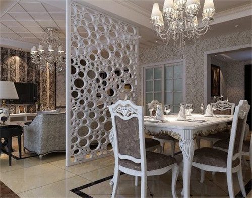 欧式隔断装修效果图 5款典雅又唯美的欧式隔断 - 选购指南