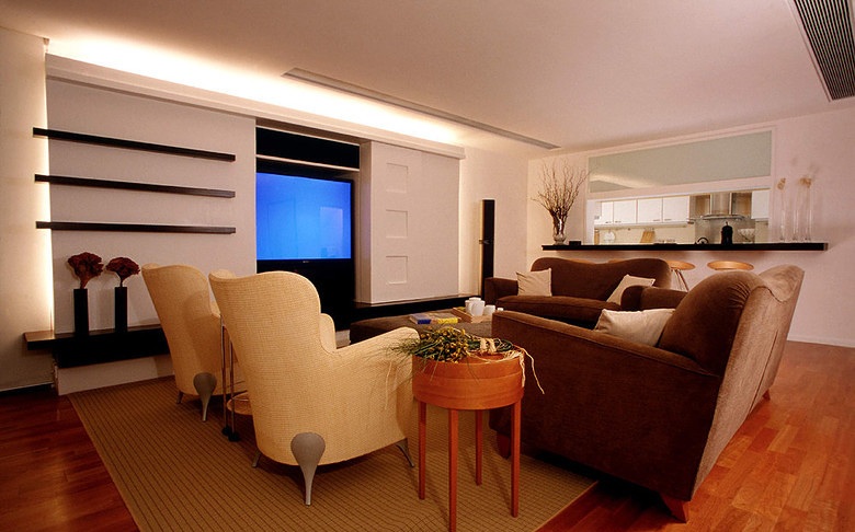 家装客厅简约风格装修效果图