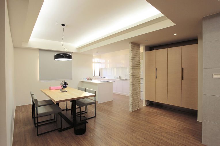 家居餐厅简约软装设计 - 效果图