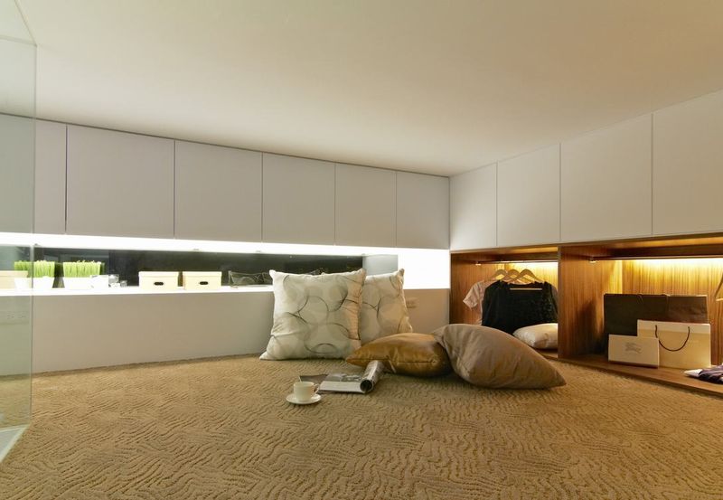 舒适现代风阁楼榻榻米效果图 舒适现代风阁楼榻榻米效果图