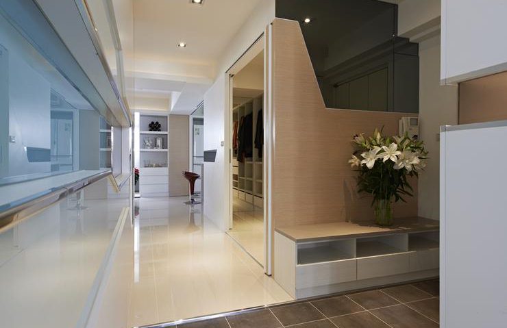 时尚简约现代家居过道设计 - 效果图