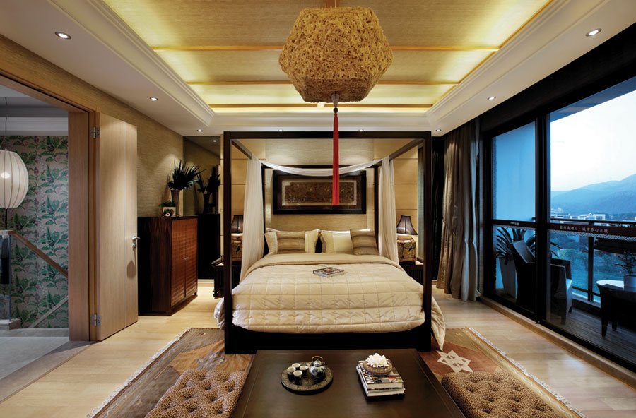 东南亚风格复式隔断卧室家居装饰图片 东南亚风格复式隔断卧室家居装饰图片