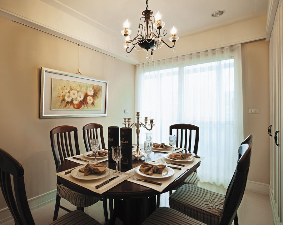 时尚混搭餐厅软装装饰欣赏 - 效果图