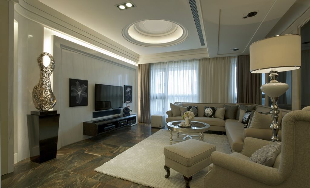 古典二居室客厅背景墙效果图 古典二居室客厅背景墙效果图