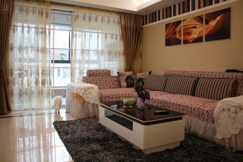 简约现代风格三居室客厅装饰设计欣赏图 简约现代风格三居室客厅装饰设计欣赏图