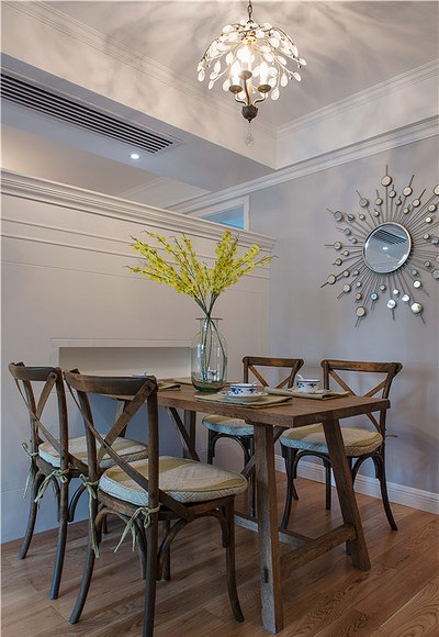 自由浪漫美式餐厅装饰效果图 自由浪漫美式餐厅装饰效果图