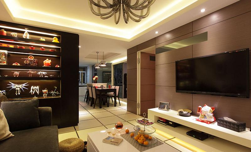 摩登现代客厅装饰效果图