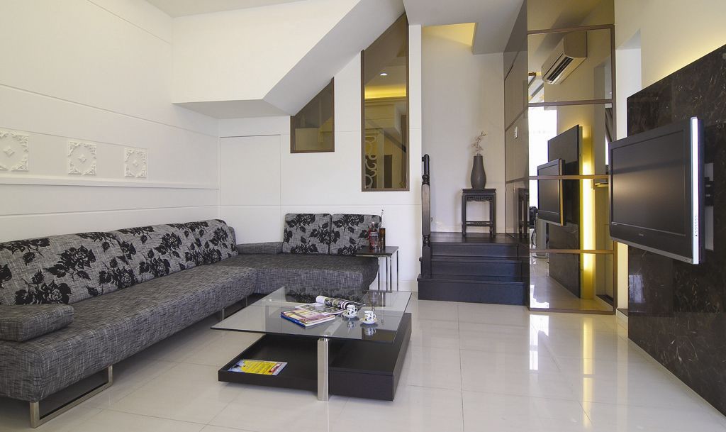 简约装修客厅沙发效果图