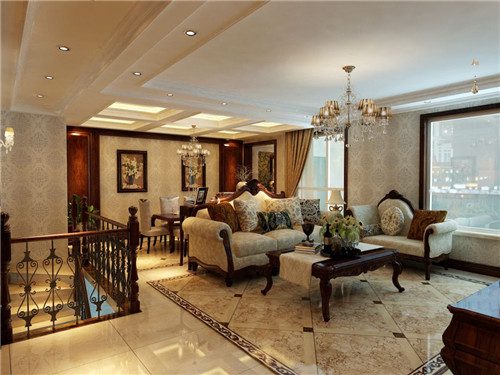 欧式地砖客厅效果图 2017简约大方的客厅地砖图片 - 选购指南