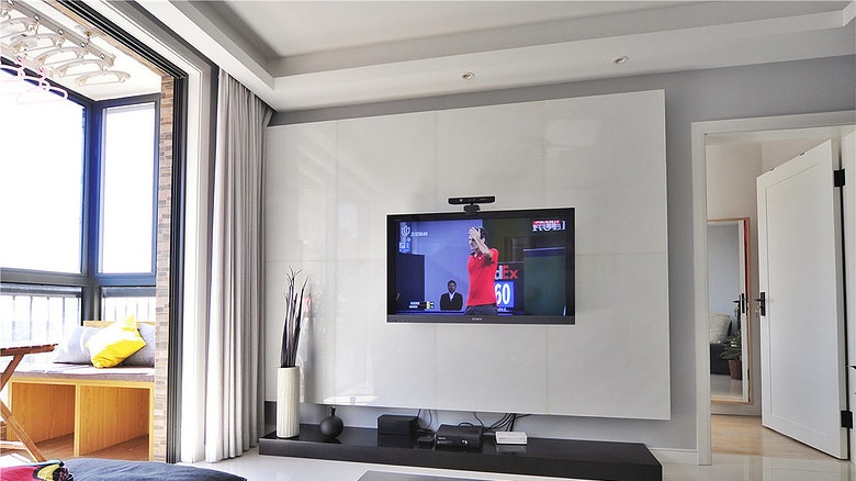 时尚简约小户型家装隔断设计 - 效果图