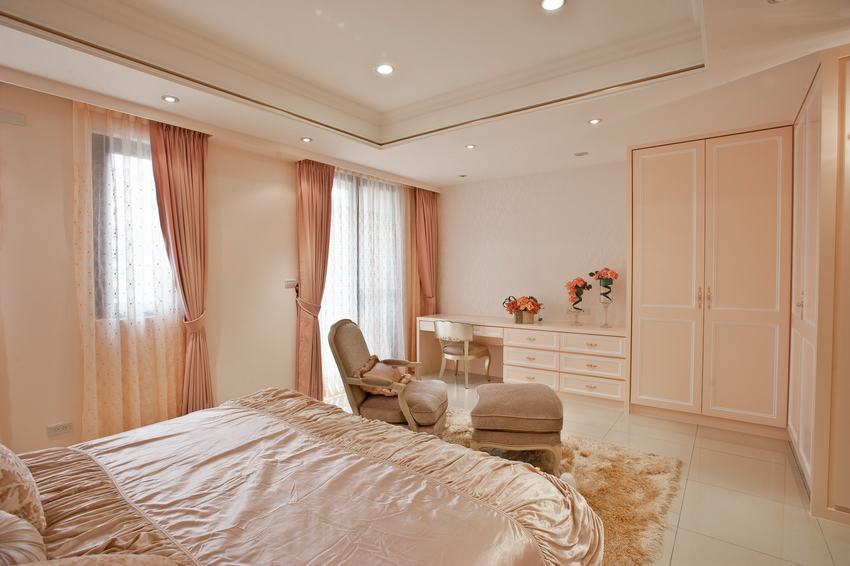 简约设计卧室粉嫩装饰效果图