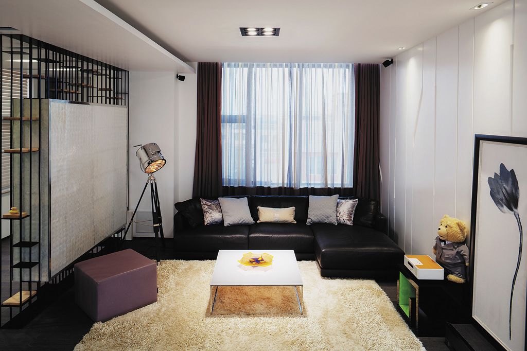 简约现代家居窗帘搭配 - 效果图