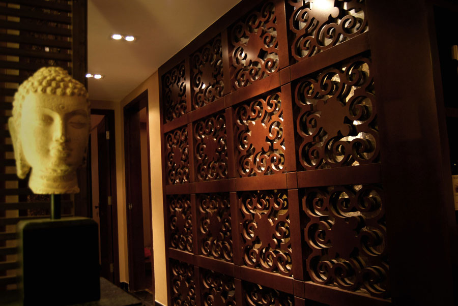 经典东南亚风格二居室高度哦隔断墙图片 经典东南亚风格二居室高度哦隔断墙图片