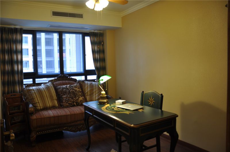 地中海风格复古书房设计效果图 地中海风格复古书房设计效果图