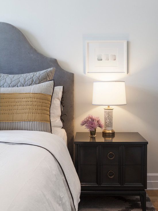 复古北欧卧室台灯搭配效果图