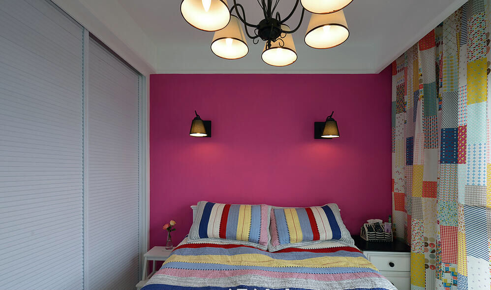 彩色混搭地中海小户型儿童房装饰效果图